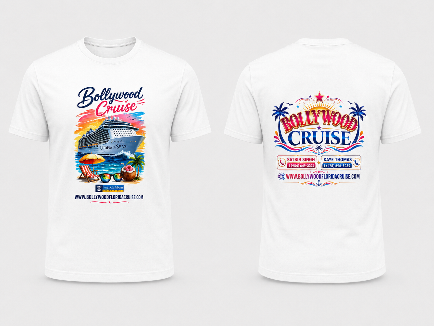 Bollywood Cruise Official T-Shirt