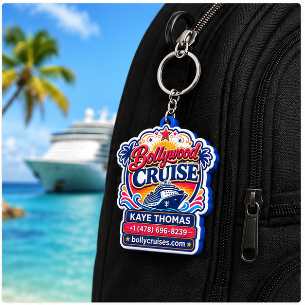 Bollywood Cruise Souvenir Keychain